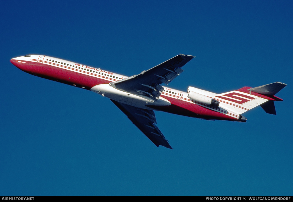 Aircraft Photo of OY-SBE | Boeing 727-2J4/Adv | Sterling Airways | AirHistory.net #671085