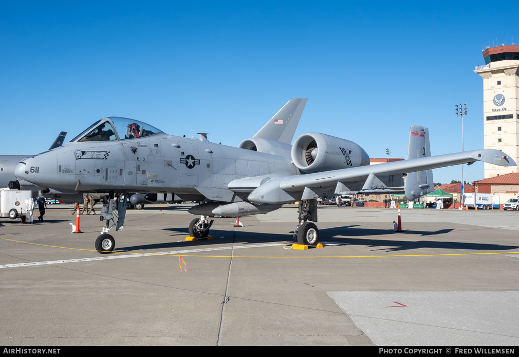 Aircraft Photo of 78-0611 | Fairchild A-10C Thunderbolt II | USA - Air Force | AirHistory.net #671096