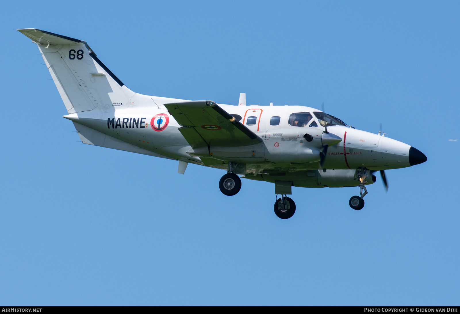 Aircraft Photo of 68 | Embraer EMB-121AN Xingu | France - Navy | AirHistory.net #671100