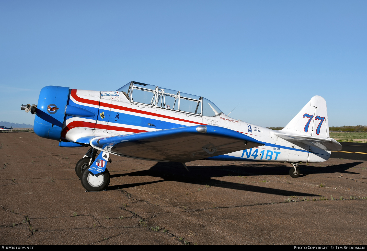 Aircraft Photo of N41BT | North American SNJ-5 Texan | AirHistory.net #671115