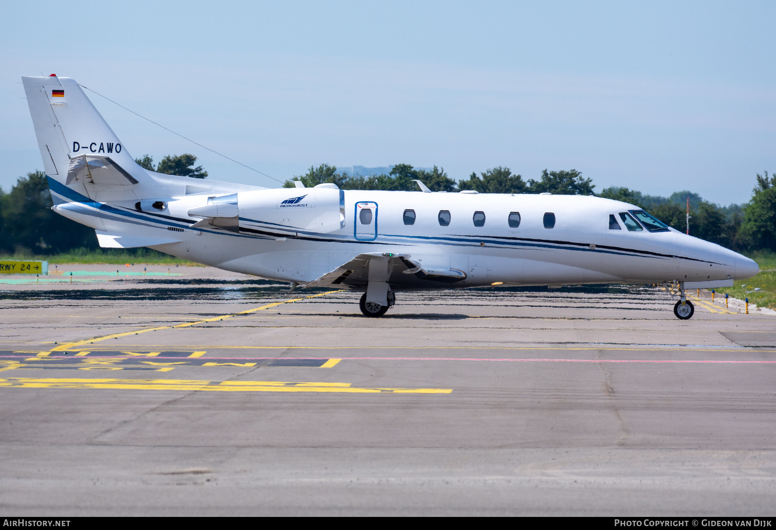Aircraft Photo of D-CAWO | Cessna 560XL Citation XLS+ | Aerowest | AirHistory.net #671119