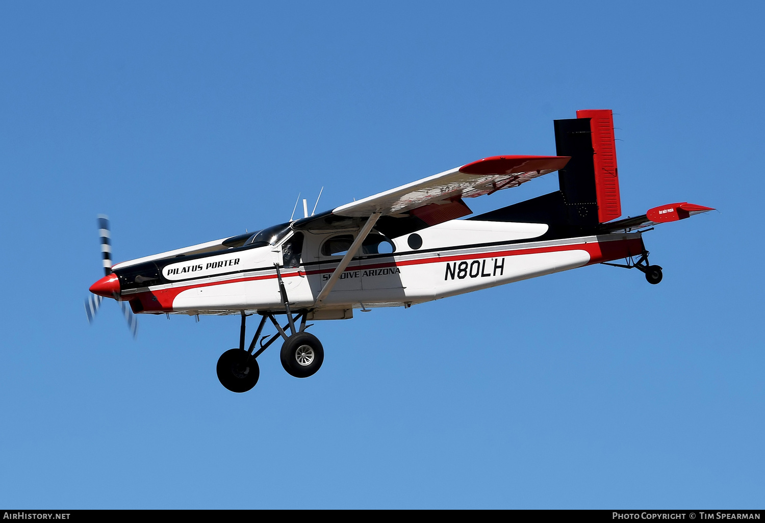 Aircraft Photo of N80LH | Pilatus PC-6/B2-H2 Turbo Porter | Skydive Arizona | AirHistory.net #671128