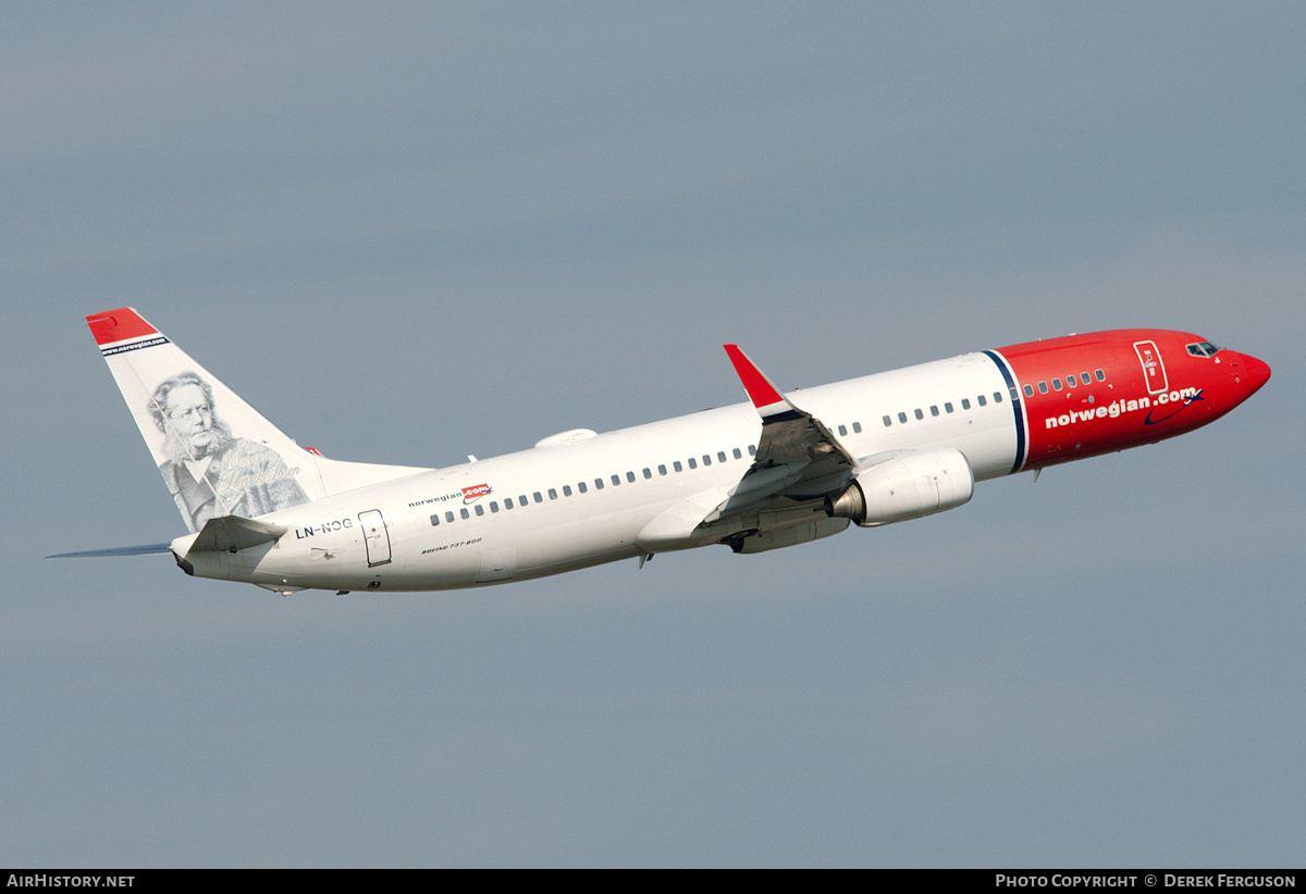 Aircraft Photo of LN-NOG | Boeing 737-86N | Norwegian | AirHistory.net #671159
