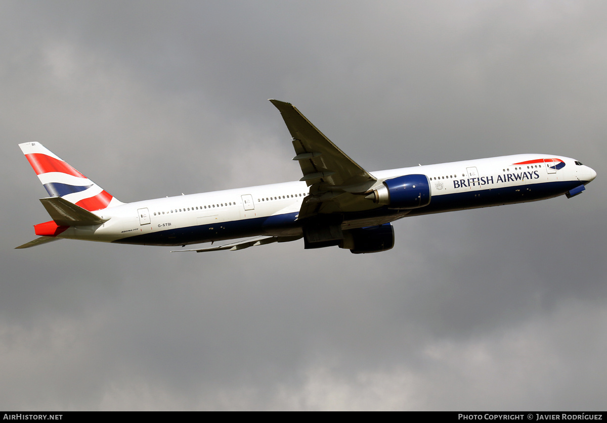 Aircraft Photo of G-STBI | Boeing 777-336/ER | British Airways | AirHistory.net #671162