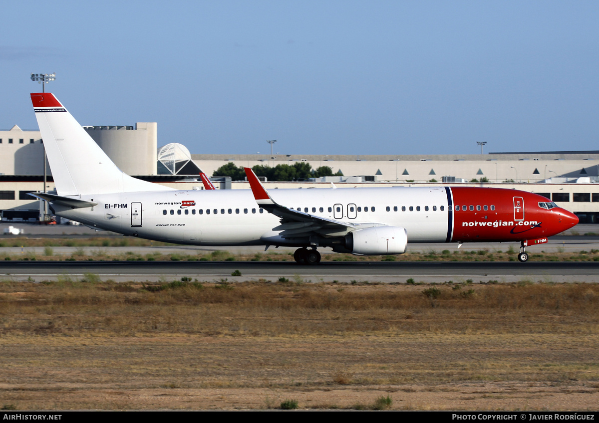 Aircraft Photo of EI-FHM | Boeing 737-8JP | Norwegian | AirHistory.net #671164