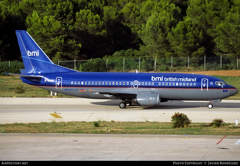 Aircraft Photo of G-OBMP | Boeing 737-3Q8 | BMI - British Midland International | AirHistory.net #671171