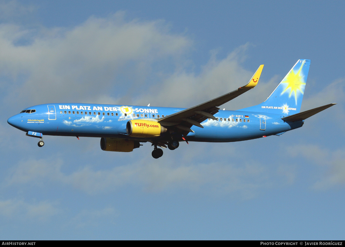 Aircraft Photo of D-AHFZ | Boeing 737-8K5 | TUIfly | AirHistory.net #671175