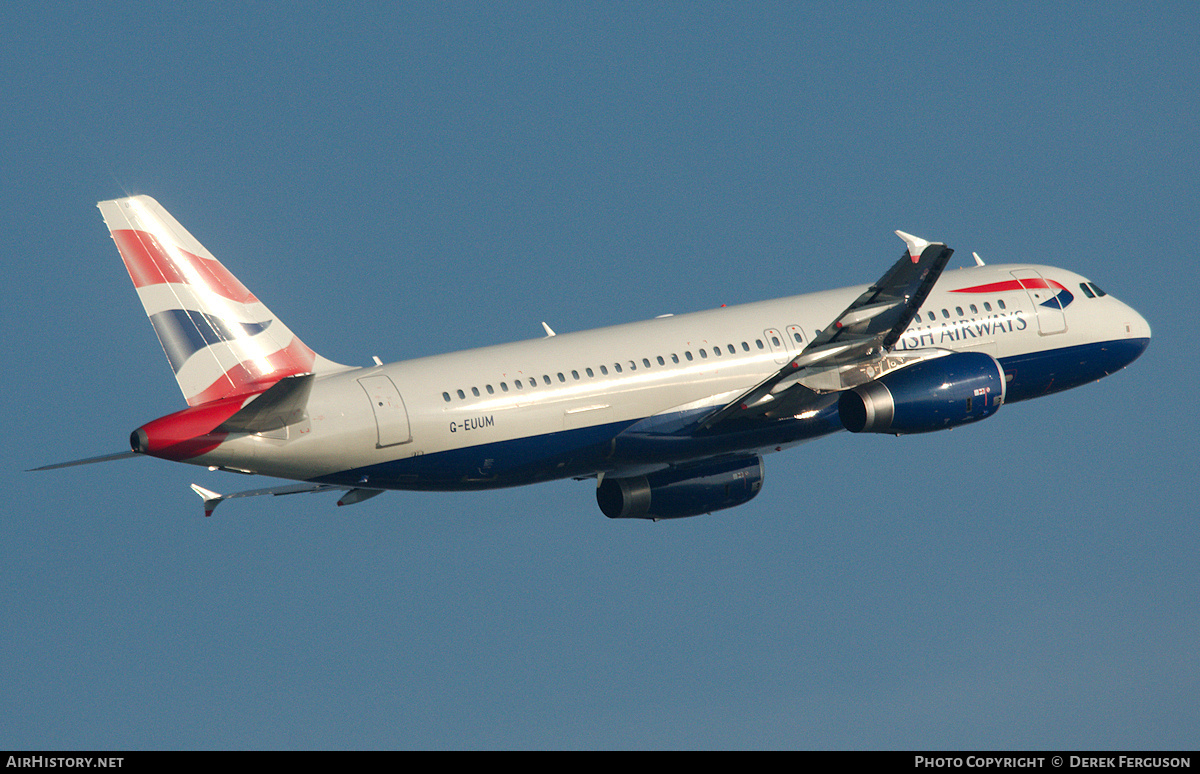 Aircraft Photo of G-EUUM | Airbus A320-232 | British Airways | AirHistory.net #671182