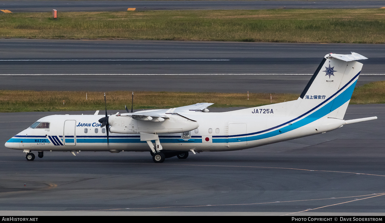 Aircraft Photo of JA725A | Bombardier DHC-8-315Q/MPA | Japan Coast Guard | AirHistory.net #671206