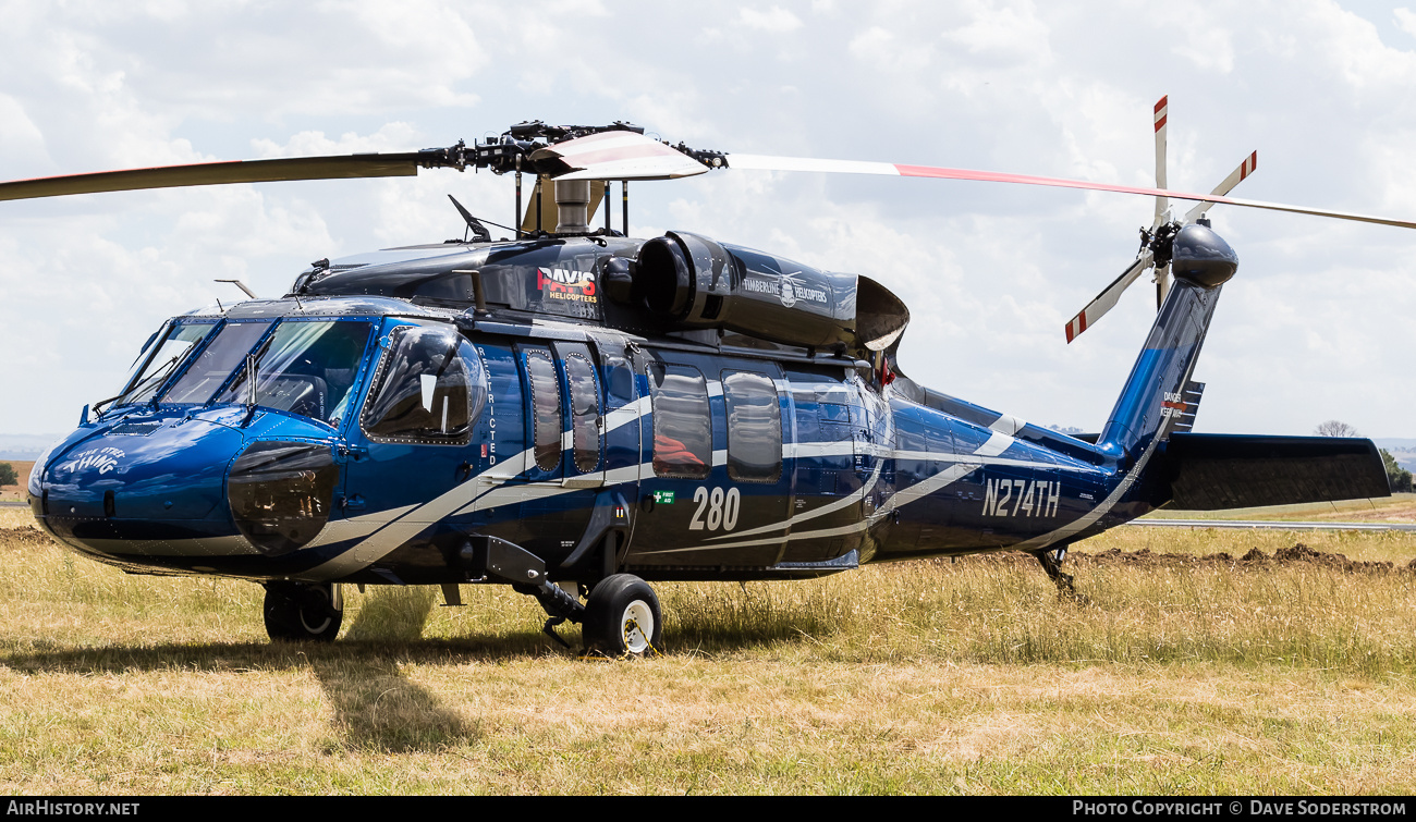 Aircraft Photo of N274TH | Sikorsky UH-60A Black Hawk (S-70A) | Pay's Helicopters | AirHistory.net #671208