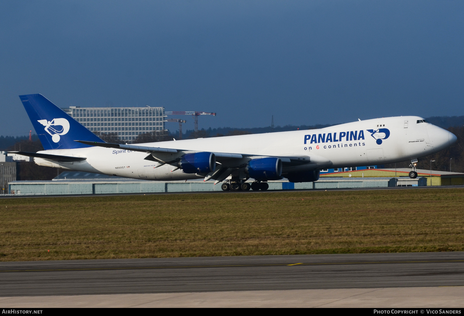 Aircraft Photo of N850GT | Boeing 747-87UF/SCD | Panalpina Welttransport | AirHistory.net #671218