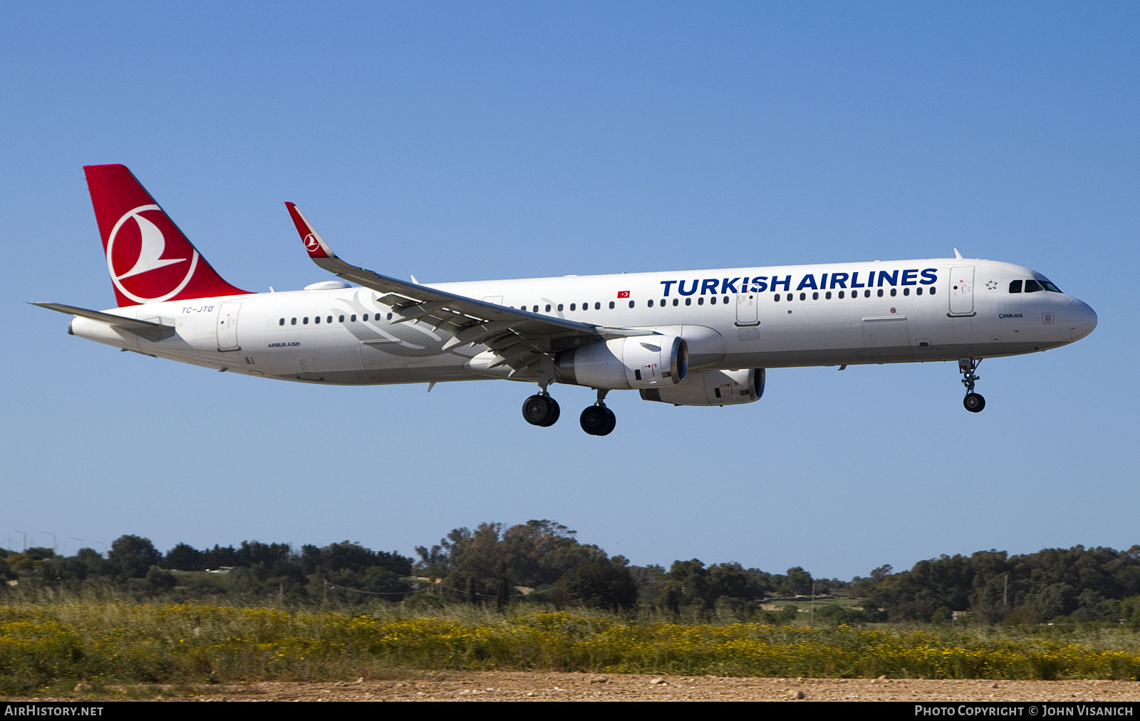 Aircraft Photo of TC-JTD | Airbus A321-231 | Turkish Airlines | AirHistory.net #671223