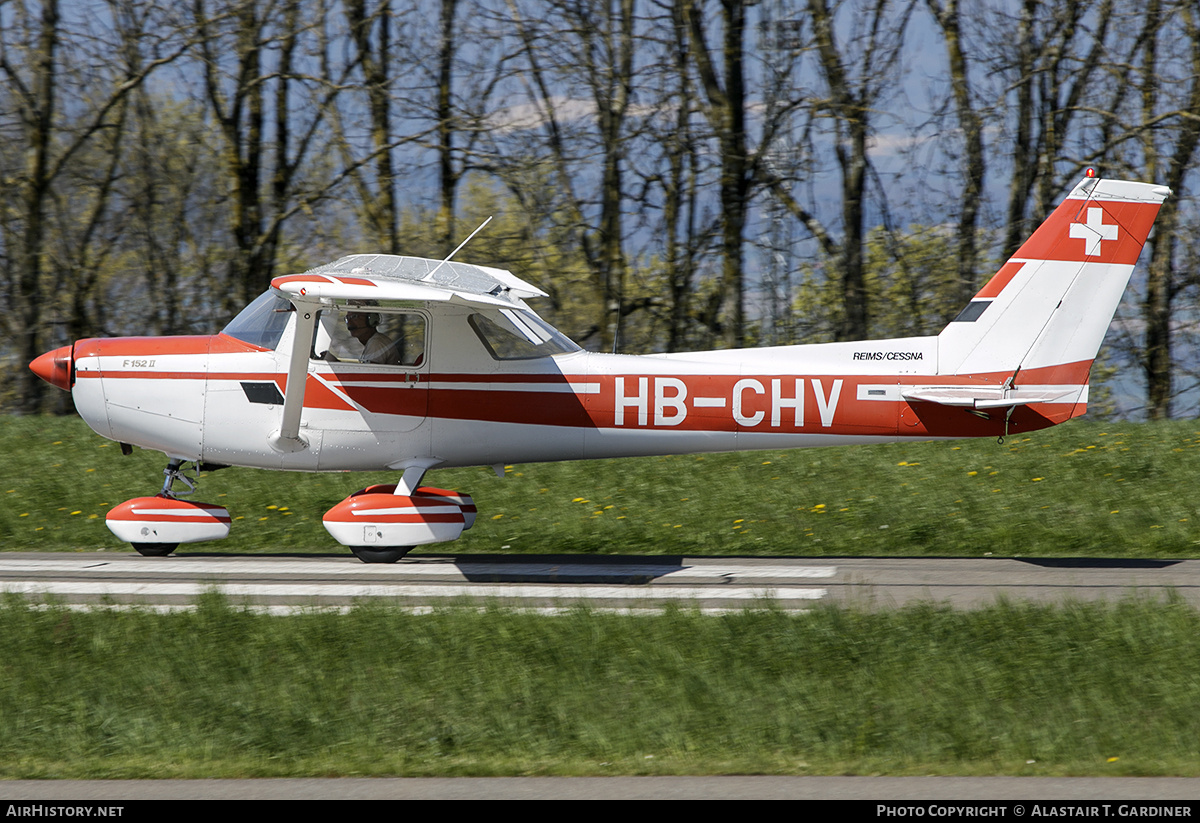 Aircraft Photo of HB-CHV | Reims F152 II | AirHistory.net #671240