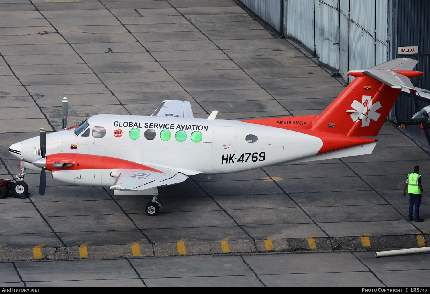 Aircraft Photo of HK-4769 | Beech 200 Super King Air | Global Service Aviation | AirHistory.net #671242