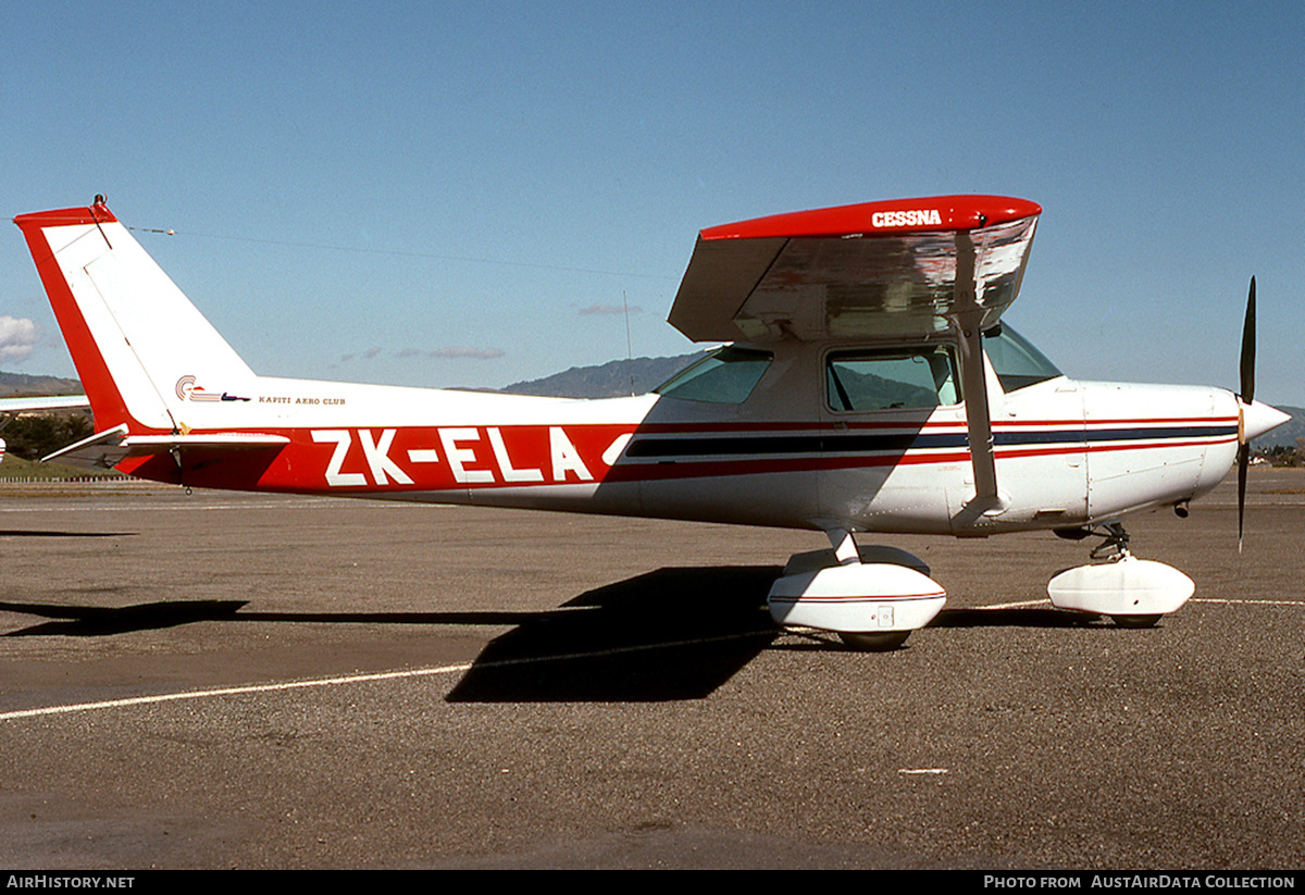 Aircraft Photo of ZK-ELA | Cessna 152 | Kapiti Aero Club | AirHistory.net #671248