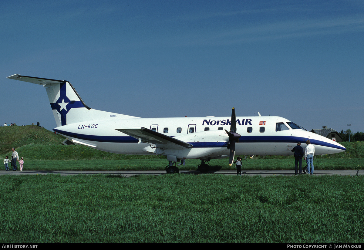 Aircraft Photo of LN-KOC | Embraer EMB-120RT Brasilia | Norsk Air | AirHistory.net #671266