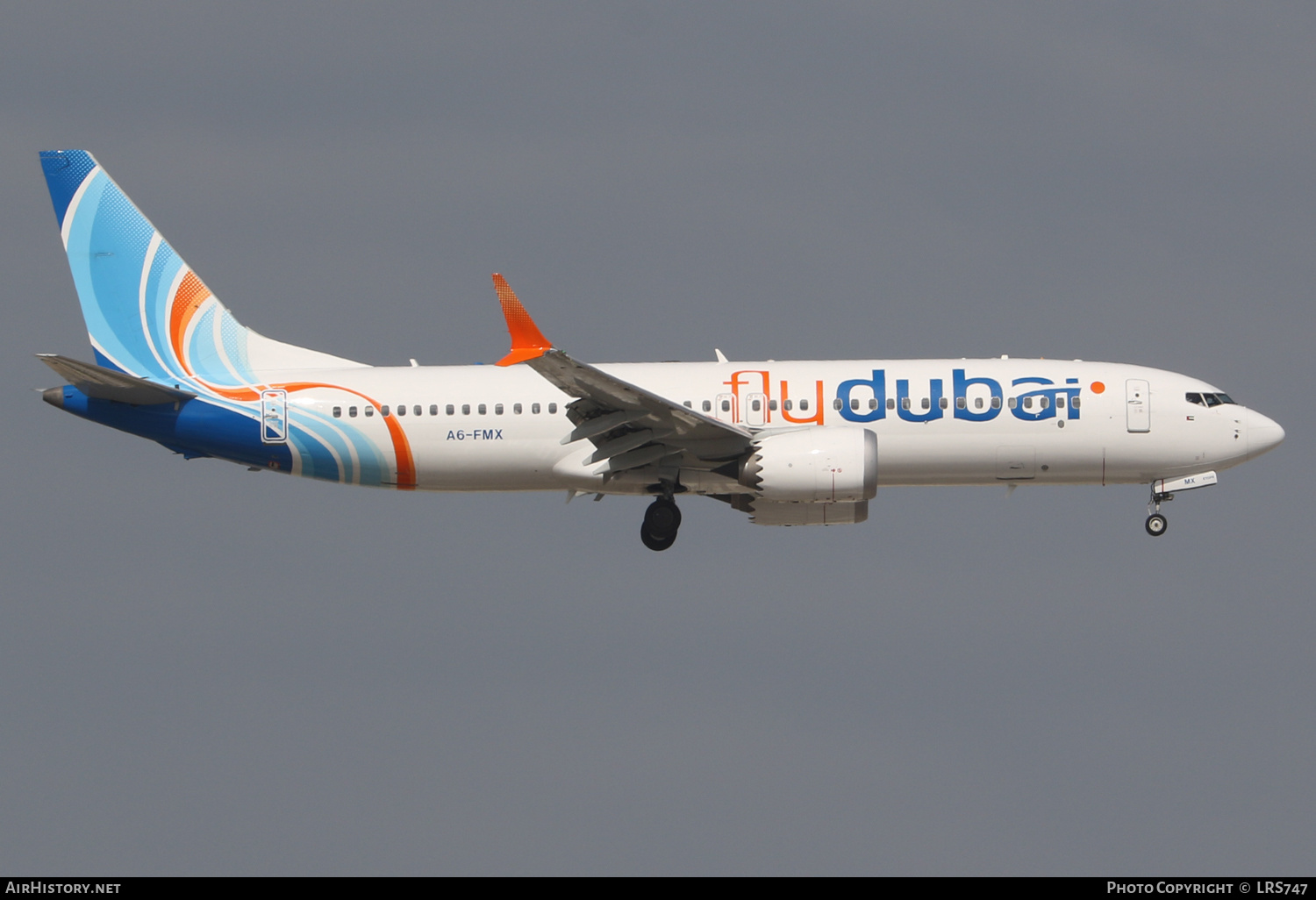 Aircraft Photo of A6-FMX | Boeing 737-8 Max 8 | Flydubai | AirHistory.net #671286