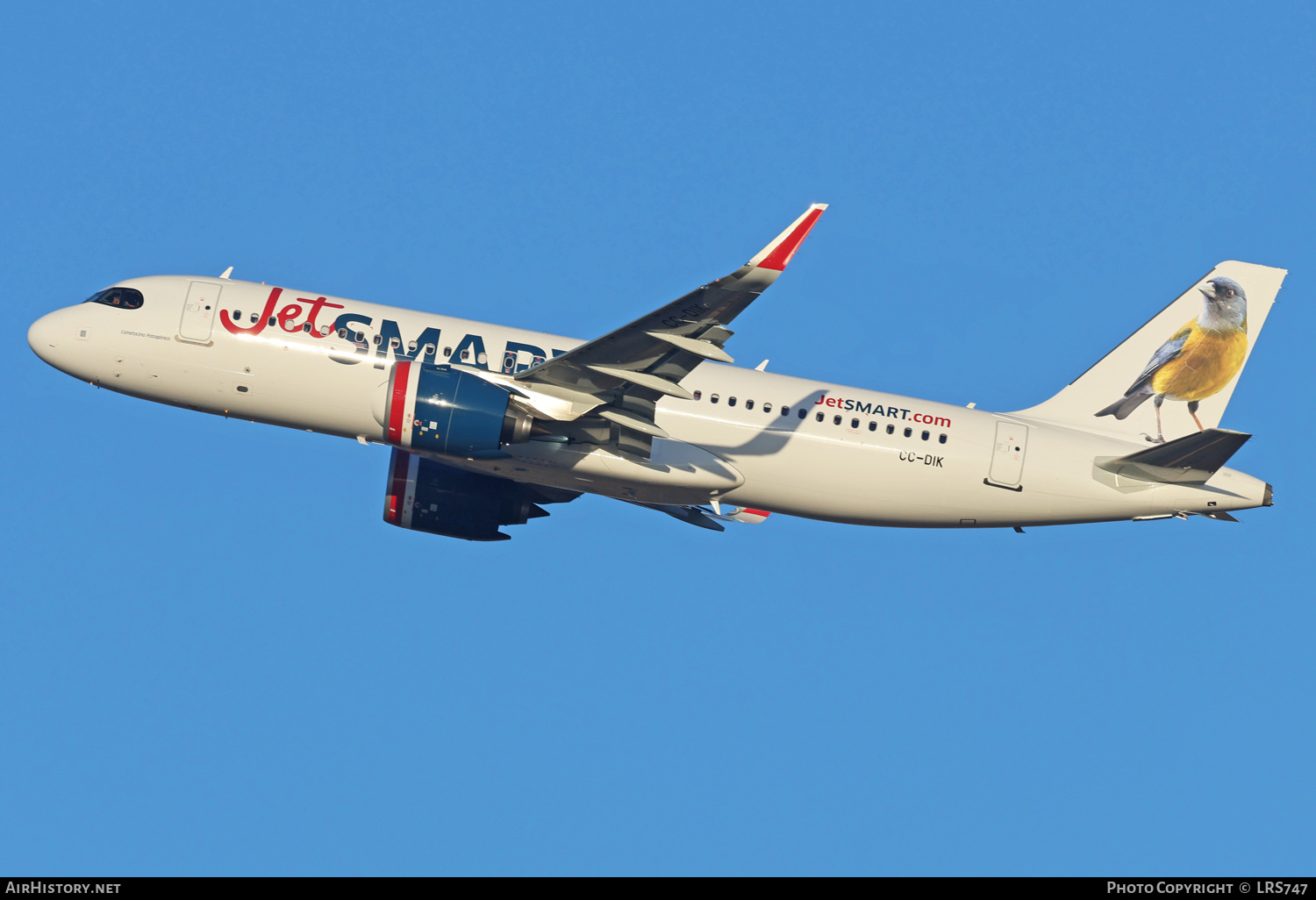 Aircraft Photo of CC-DIK | Airbus A320-271N | JetSmart | AirHistory.net #671306