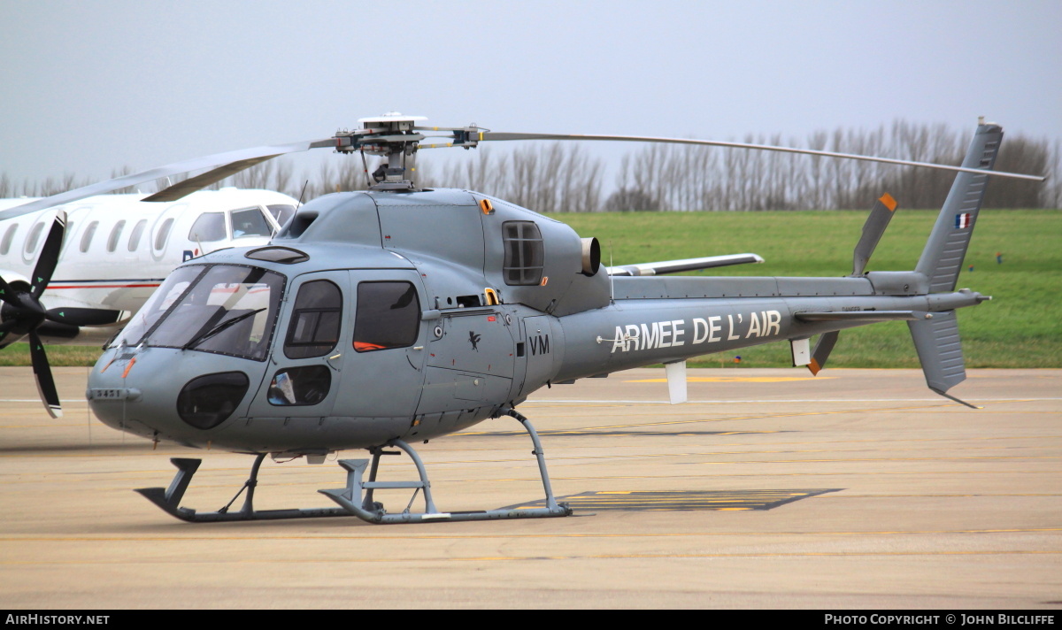 Aircraft Photo of 5431 | Aerospatiale AS-555AN Fennec | France - Air Force | AirHistory.net #671314