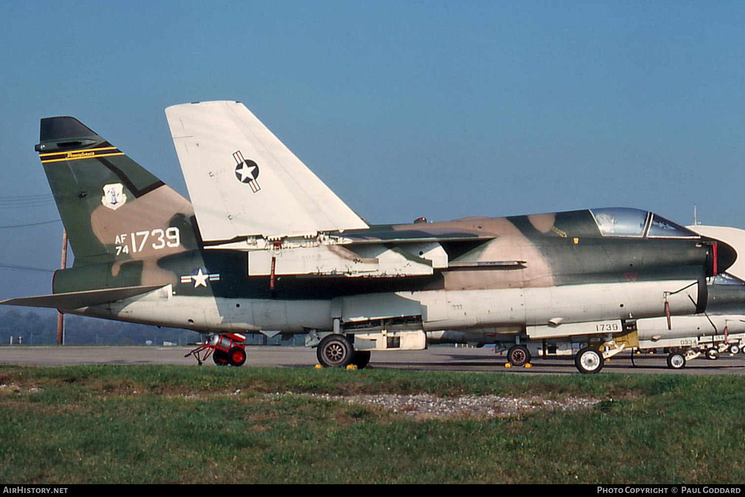 Aircraft Photo of 74-1739 / AF74-1739 | LTV A-7D Corsair II | USA - Air Force | AirHistory.net #671330