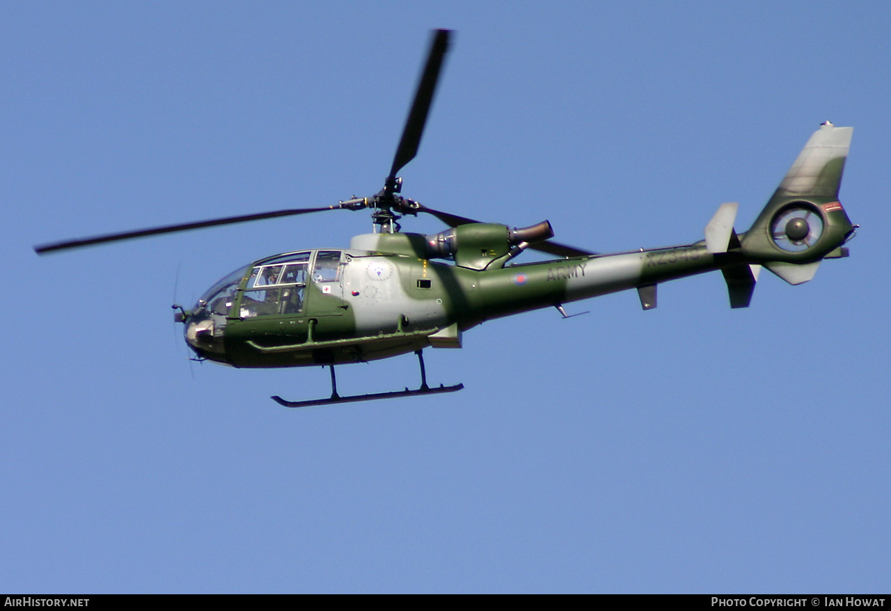 Aircraft Photo of XZ349 | Aerospatiale SA-341B Gazelle AH1 | UK - Army | AirHistory.net #671337