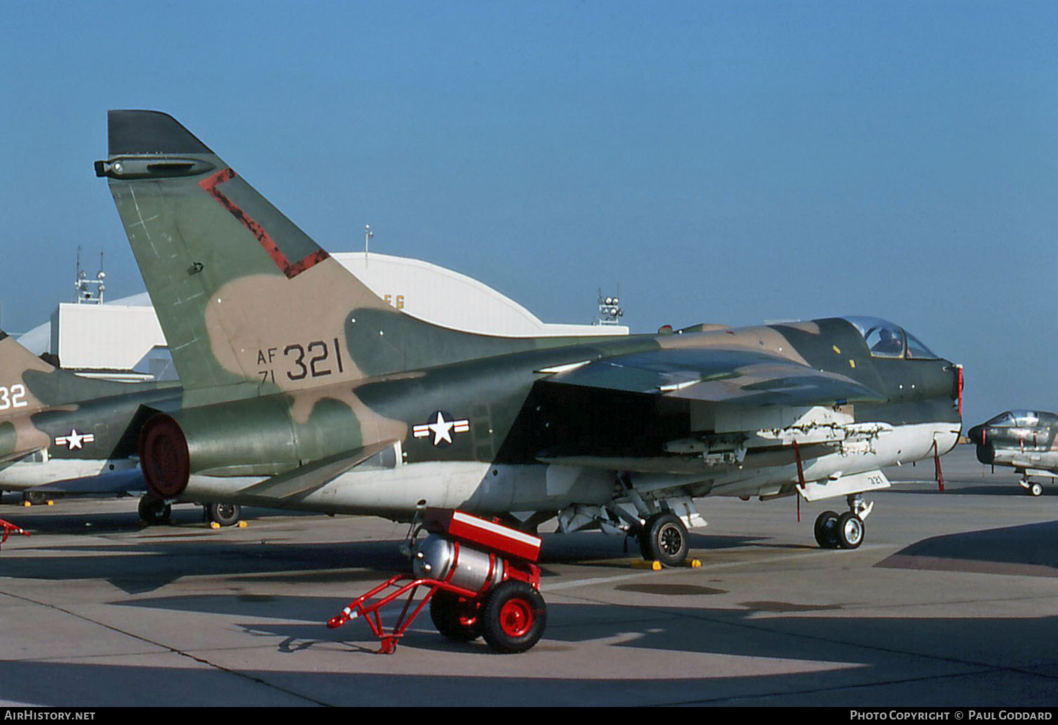 Aircraft Photo of 71-0321 / AF71-321 | LTV A-7D Corsair II | USA - Air Force | AirHistory.net #671340