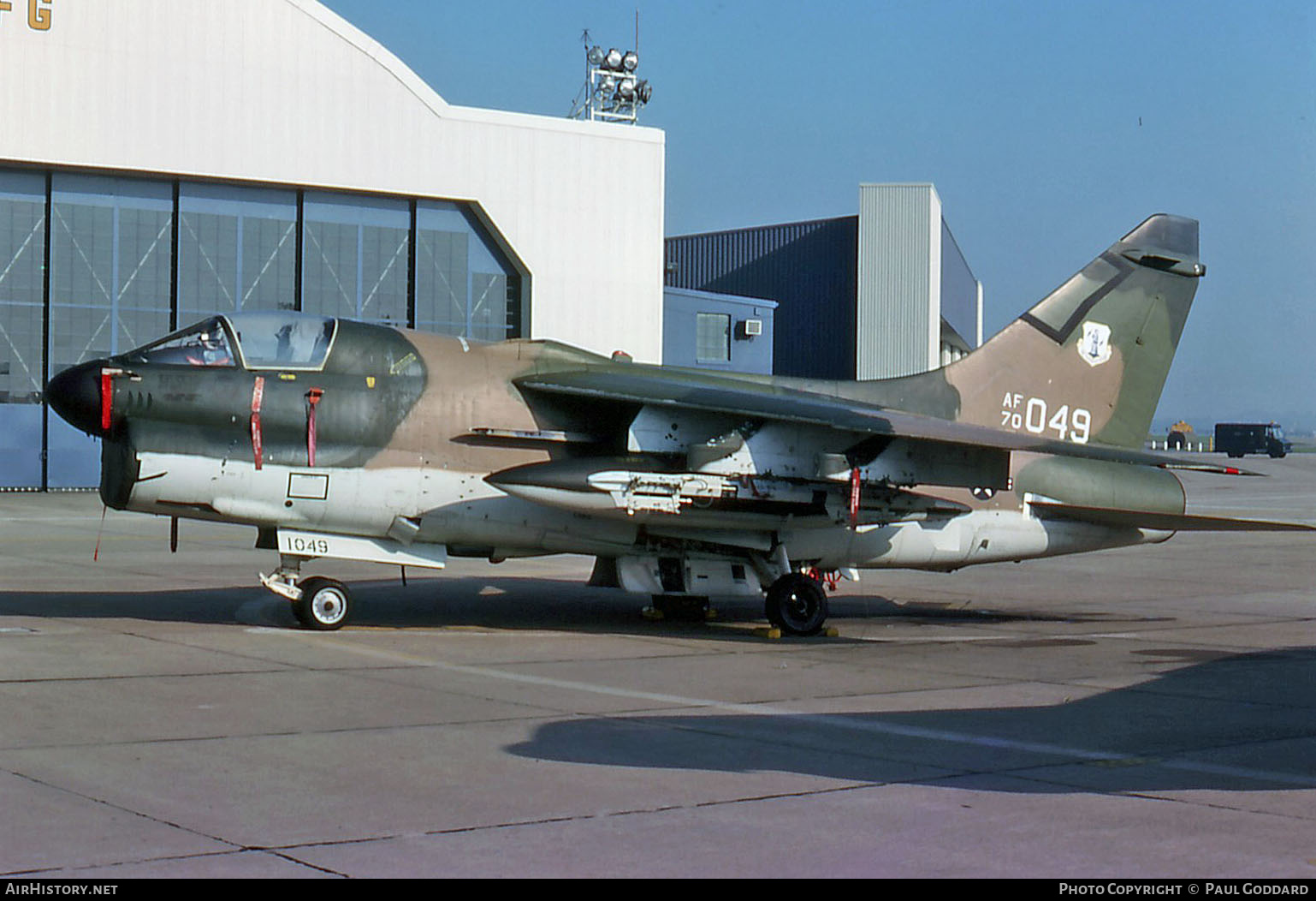 Aircraft Photo of 70-1049 / AF70-049 | LTV A-7D Corsair II | USA - Air Force | AirHistory.net #671344