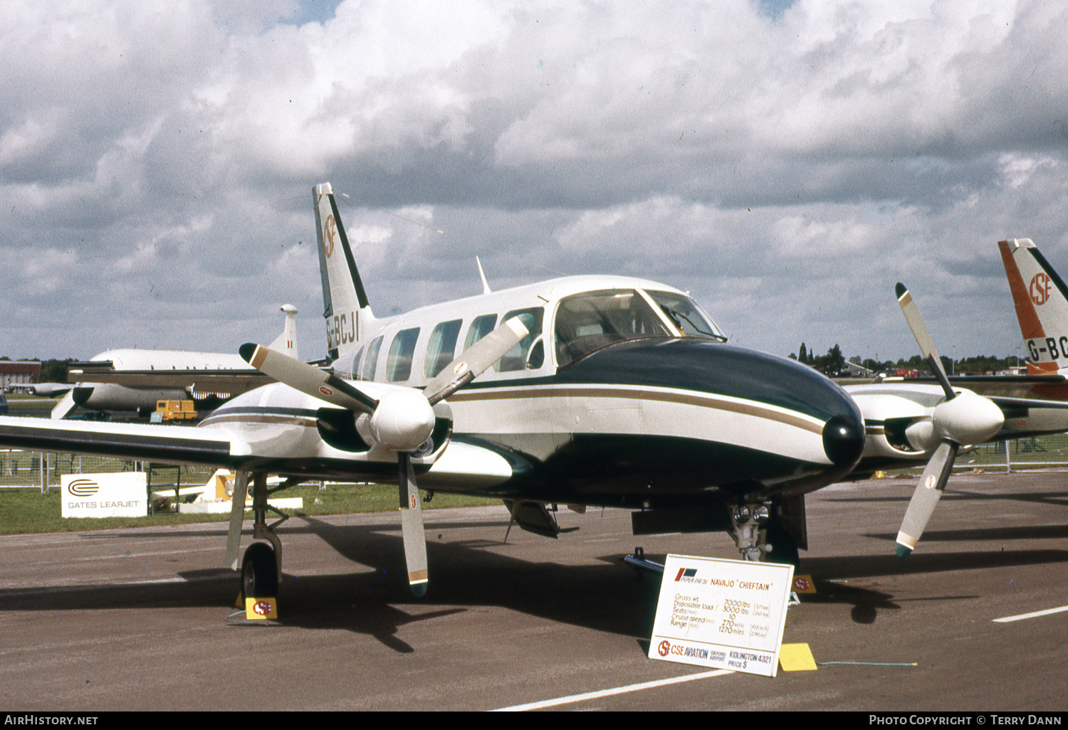 Aircraft Photo of G-BCJI | Piper PA-31-350 Navajo Chieftain | CSE Aviation | AirHistory.net #671353