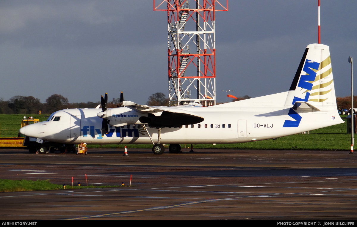 Aircraft Photo of OO-VLJ | Fokker 50 | VLM Airlines | AirHistory.net #671355