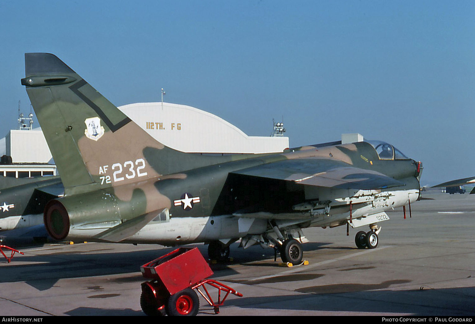 Aircraft Photo of 72-0232 / AF72-232 | LTV A-7D Corsair II | USA - Air Force | AirHistory.net #671369