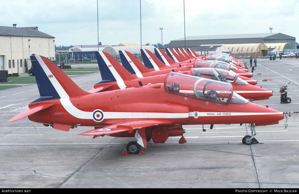 Aircraft Photo of XX252 | British Aerospace Hawk T1A | UK - Air Force | AirHistory.net #671370