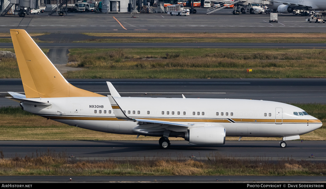 Aircraft Photo of N930HB | Boeing 737-7ZH BBJ | AirHistory.net #671374