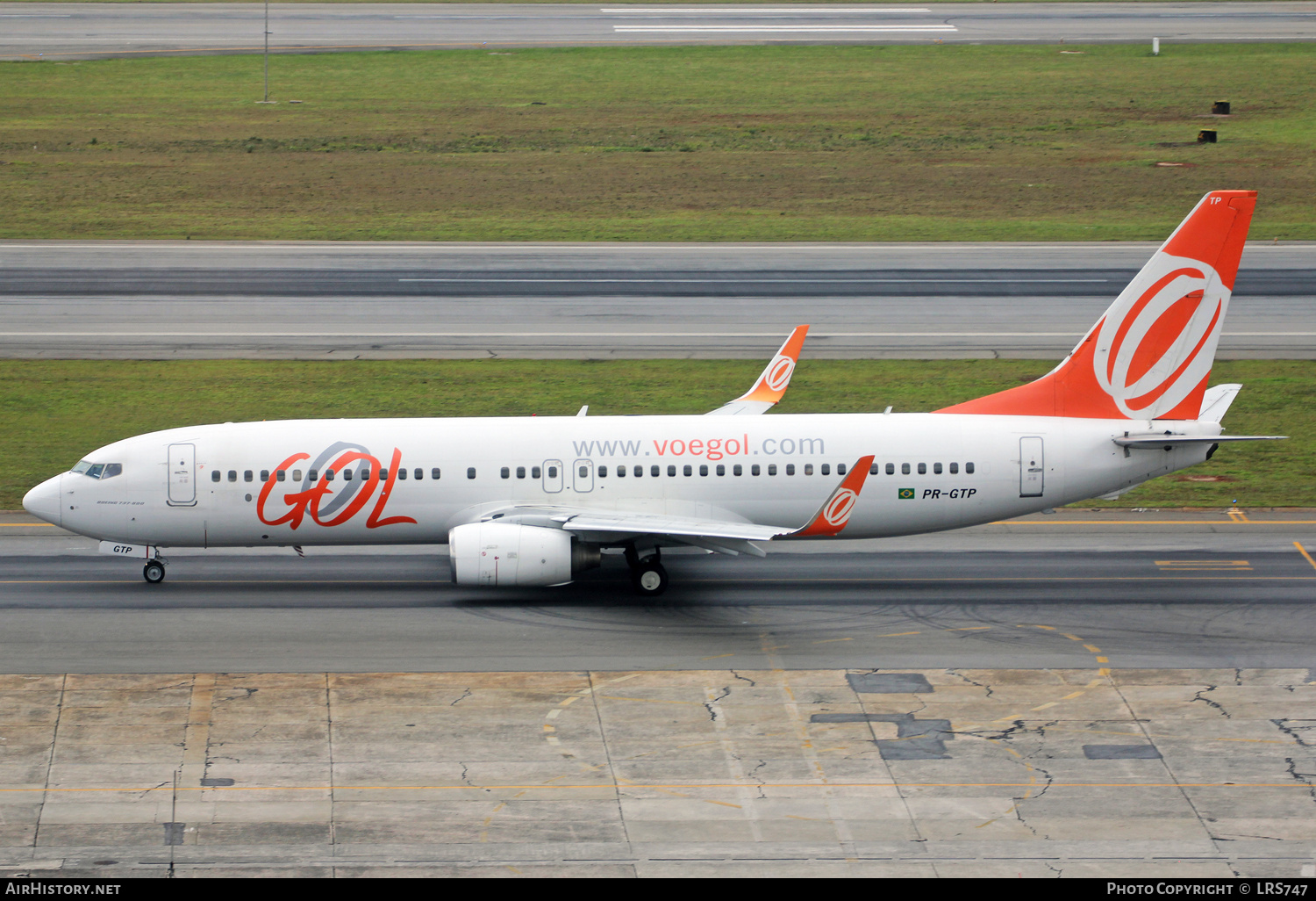 Aircraft Photo of PR-GTP | Boeing 737-8EH | GOL Linhas Aéreas | AirHistory.net #671379
