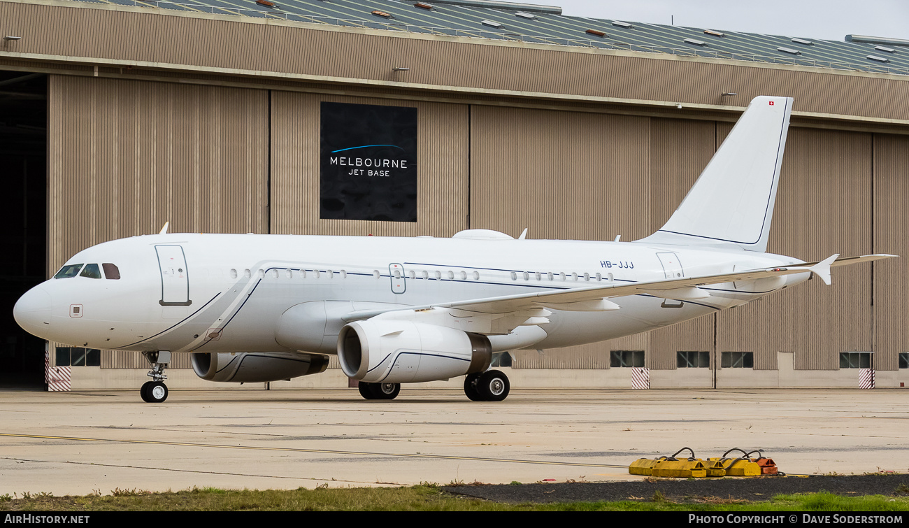 Aircraft Photo of HB-JJJ | Airbus A319-133X | AirHistory.net #671398