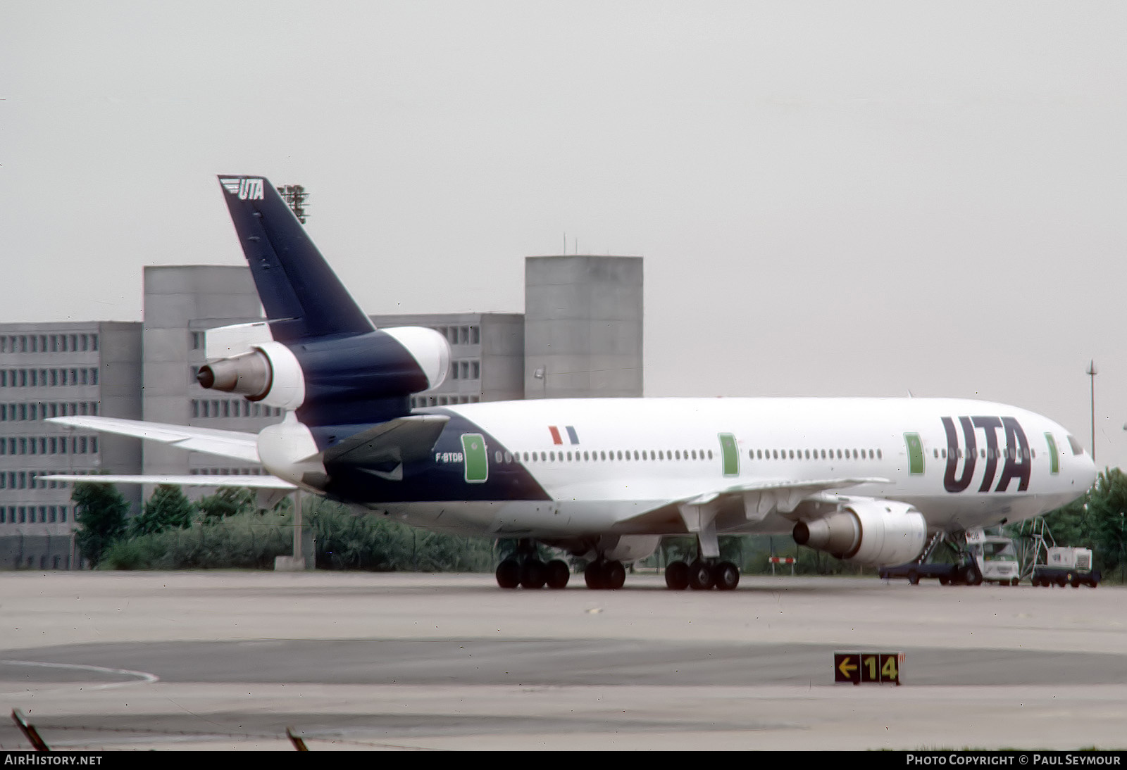 Aircraft Photo of F-BTDB | McDonnell Douglas DC-10-30 | UTA - Union de Transports Aériens | AirHistory.net #671403