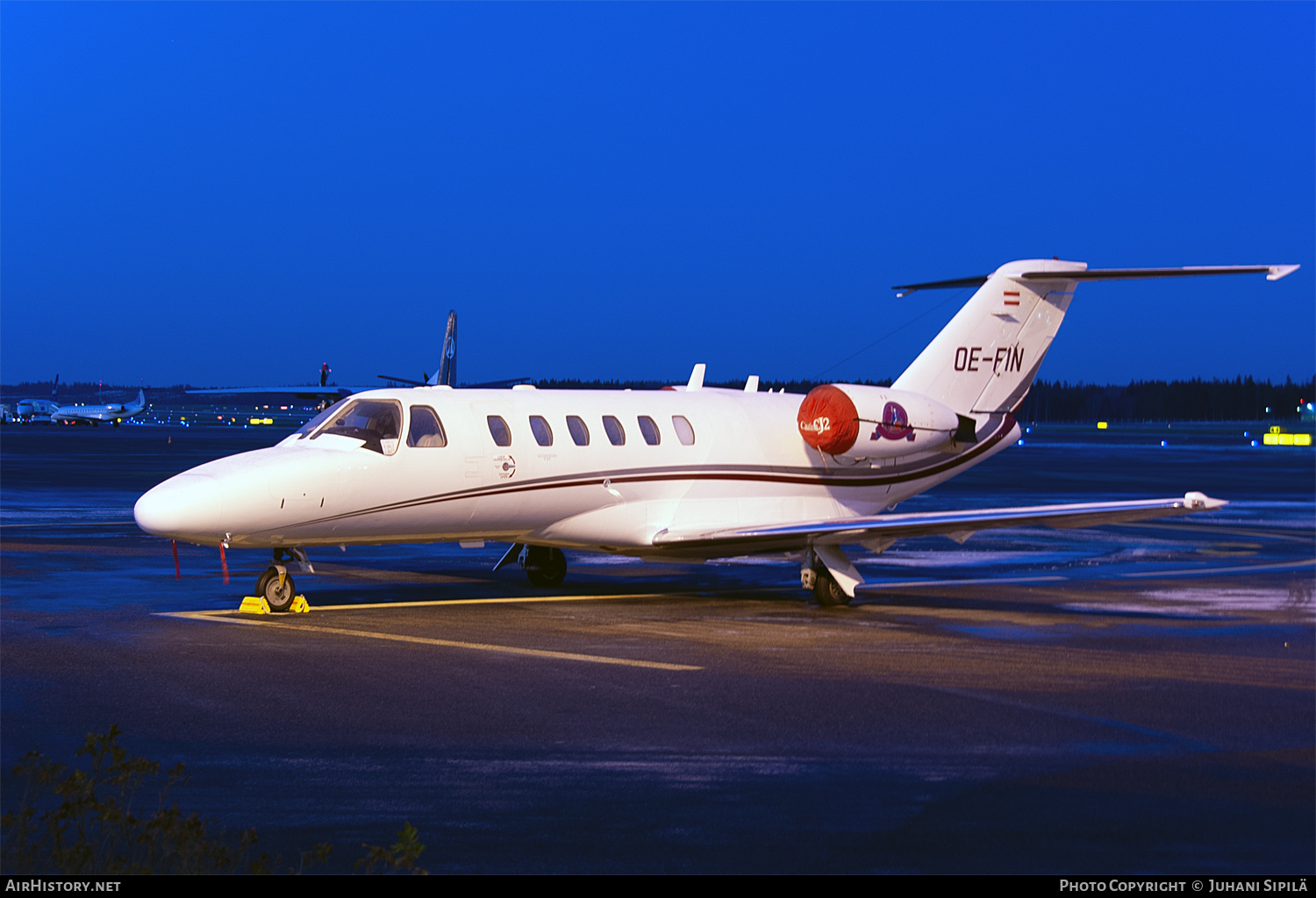 Aircraft Photo of OE-FIN | Cessna 525A CitationJet CJ2 | AirHistory.net #671404