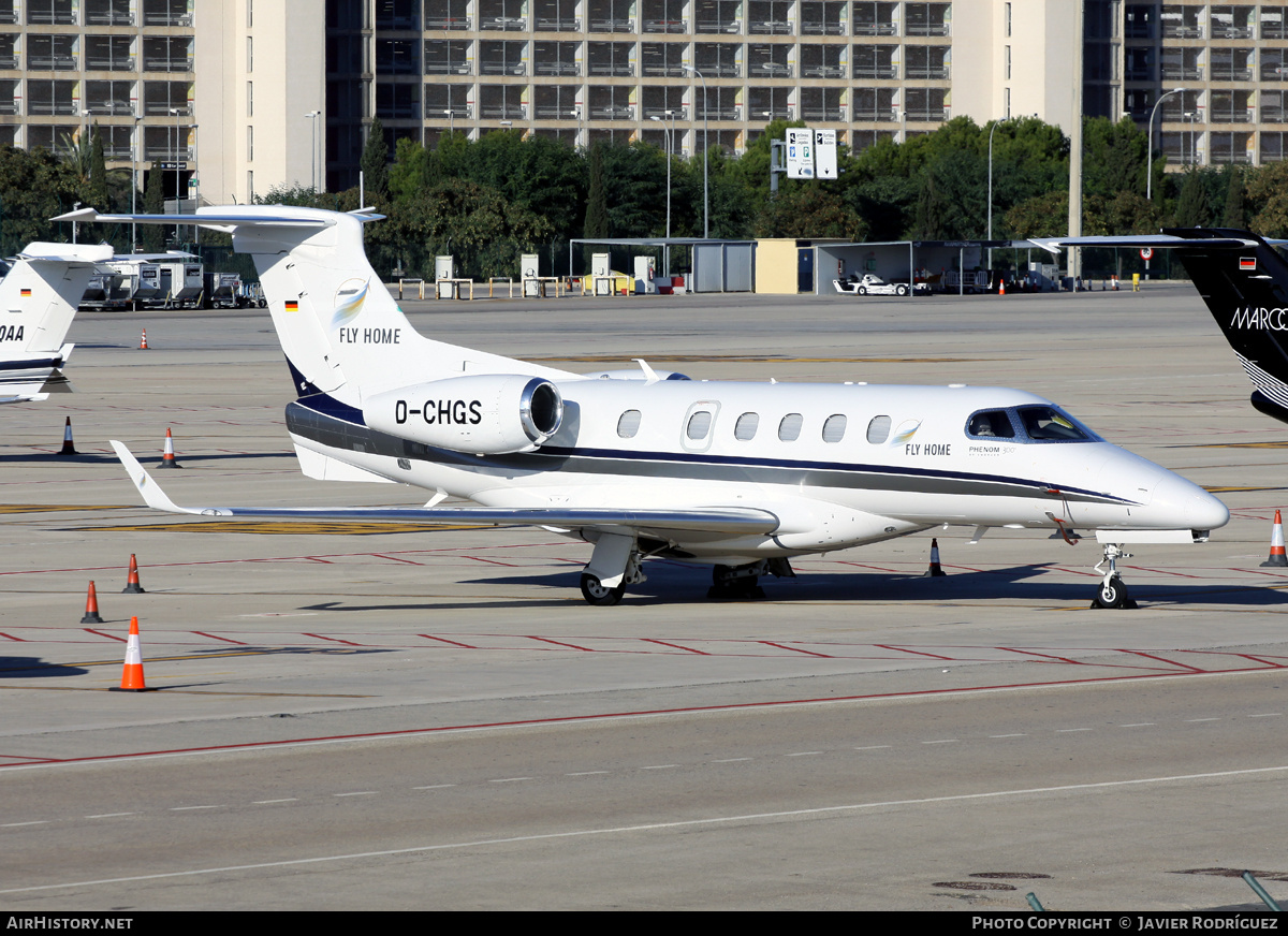 Aircraft Photo of D-CHGS | Embraer EMB-505 Phenom 300 | Fly Home | AirHistory.net #671419