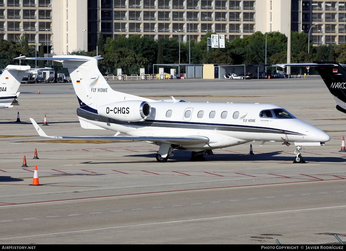 Aircraft Photo of D-CHGS | Embraer EMB-505 Phenom 300 | Fly Home | AirHistory.net #671419
