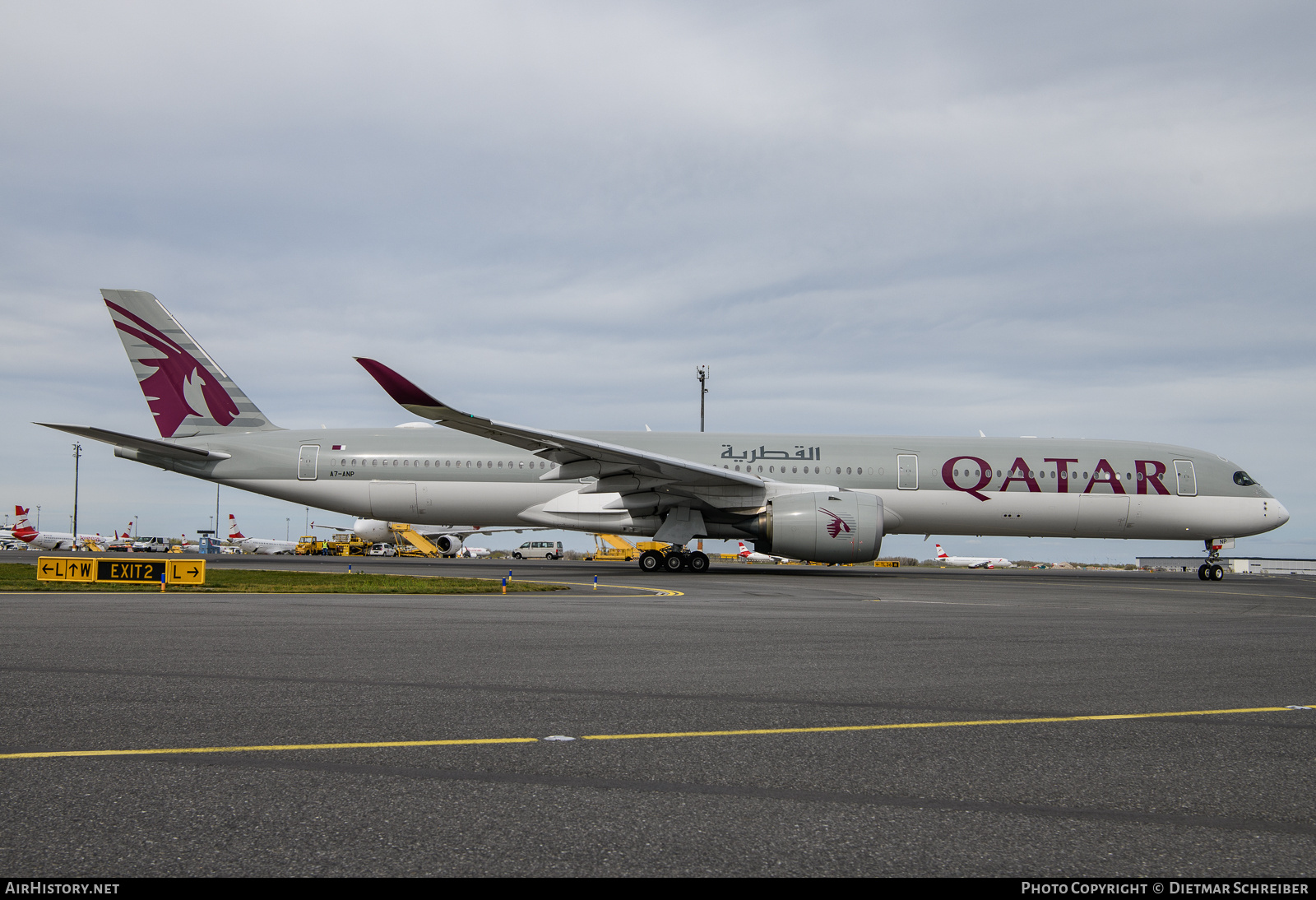 Aircraft Photo of A7-ANP | Airbus A350-1041 | Qatar Airways | AirHistory.net #671421