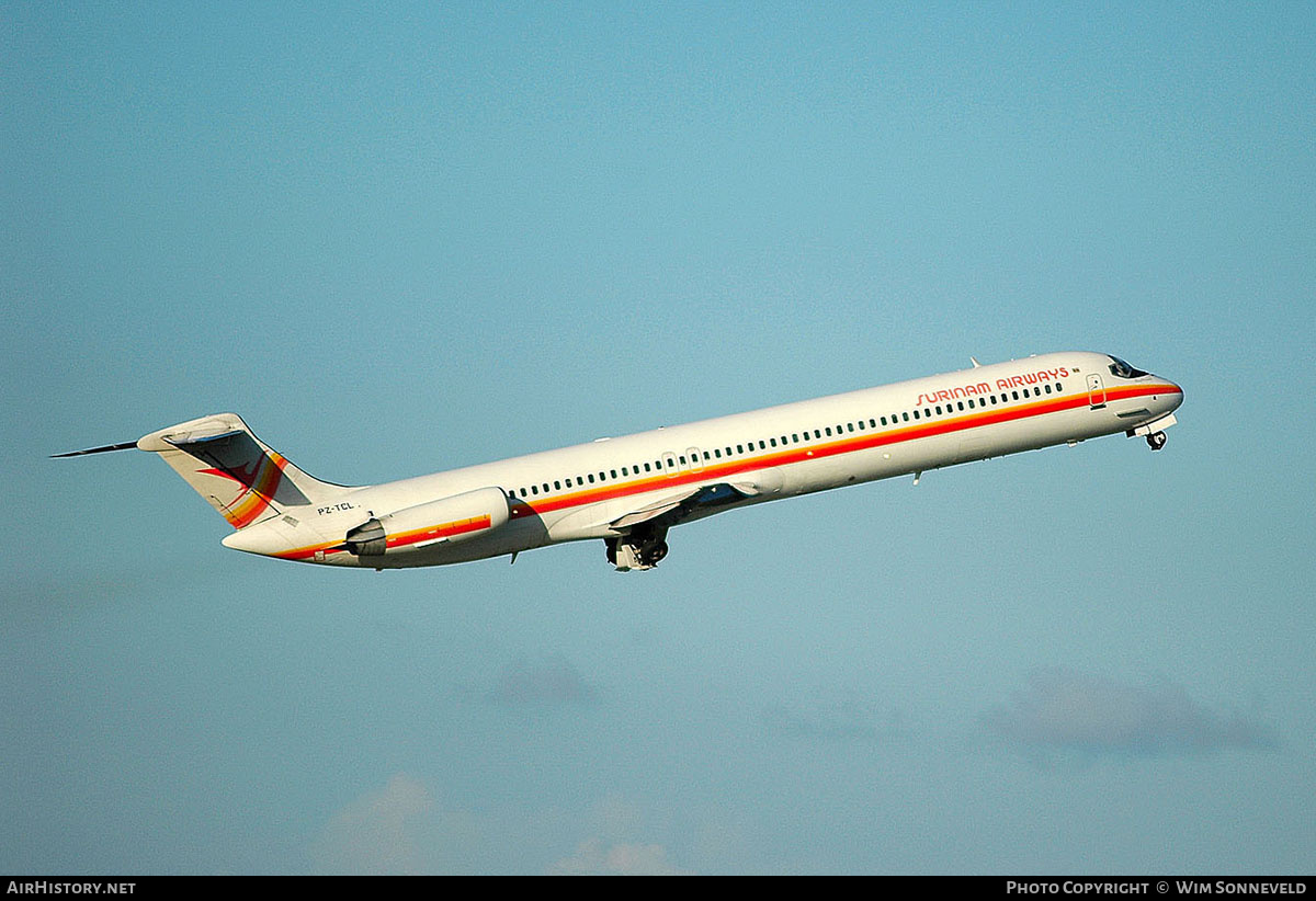 Aircraft Photo of PZ-TCL | McDonnell Douglas MD-82 (DC-9-82) | Surinam Airways | AirHistory.net #671422