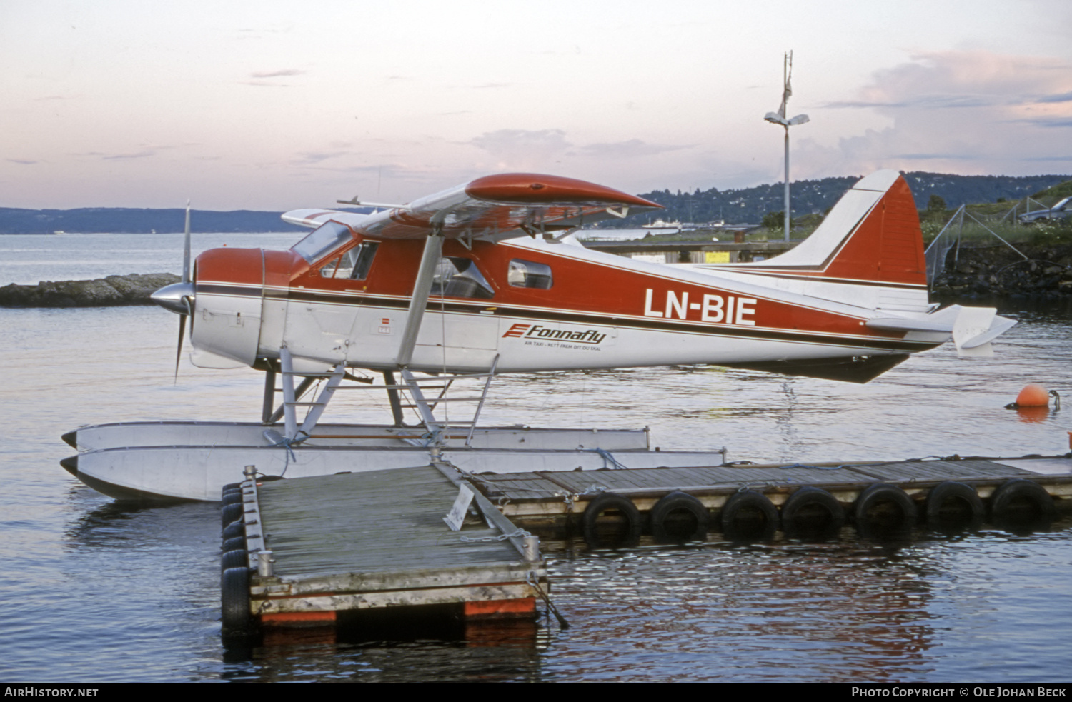 Aircraft Photo of LN-BIE | De Havilland Canada DHC-2 Beaver Mk1 | Fonnafly | AirHistory.net #671424