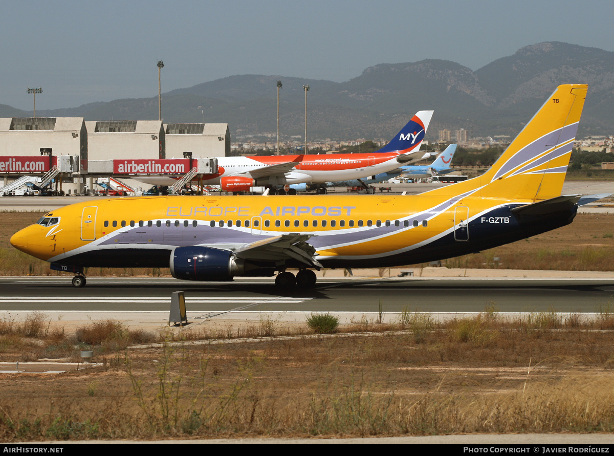 Aircraft Photo of F-GZTB | Boeing 737-33V(QC) | Europe Airpost | AirHistory.net #671436