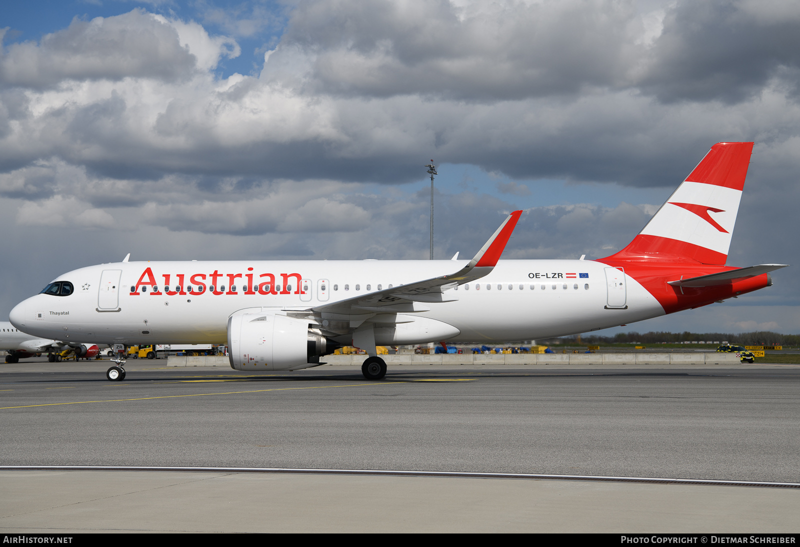 Aircraft Photo of OE-LZR | Airbus A320-271N | Austrian Airlines | AirHistory.net #671443