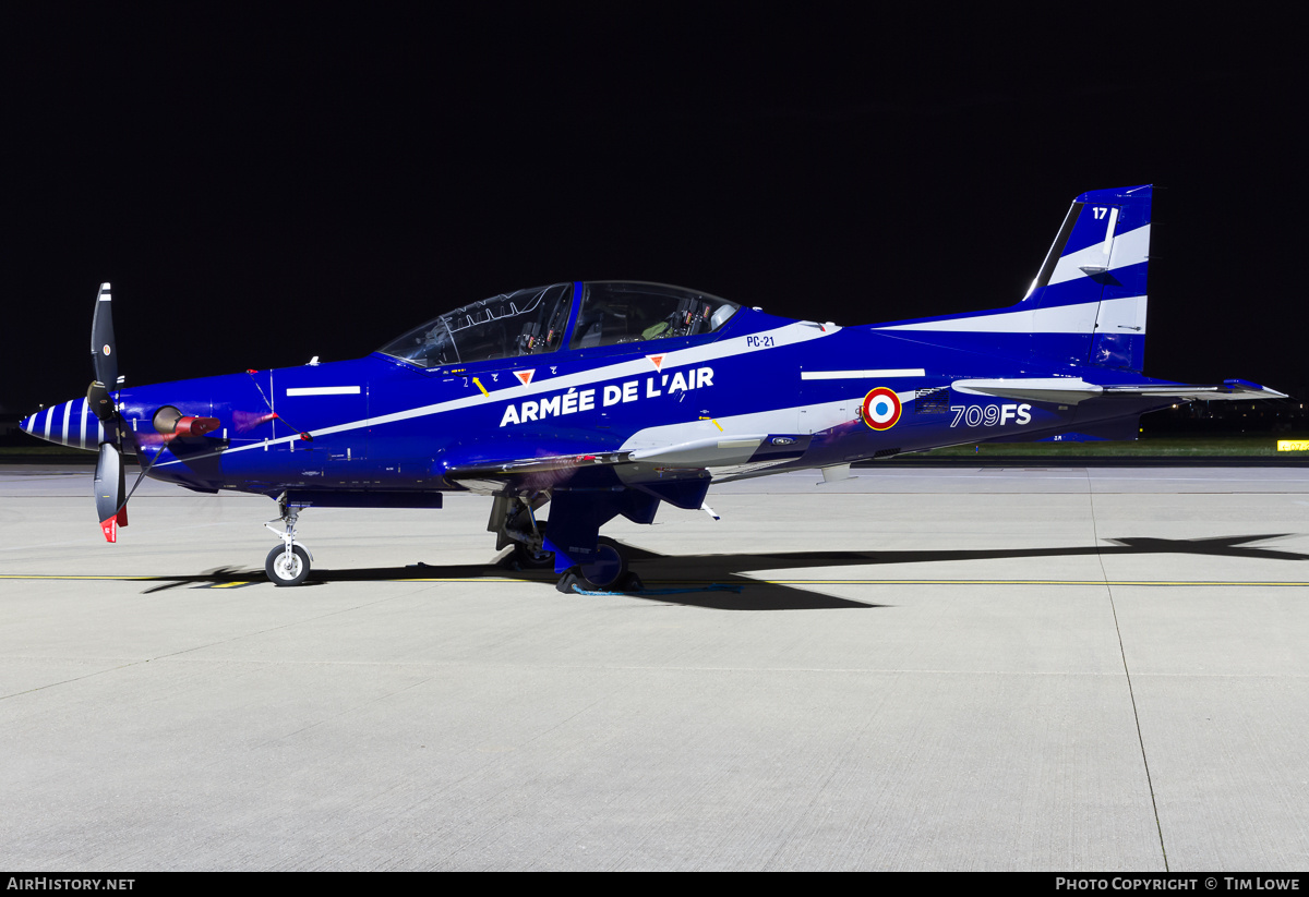 Aircraft Photo of 17 | Pilatus PC-21 | France - Air Force | AirHistory.net #671456