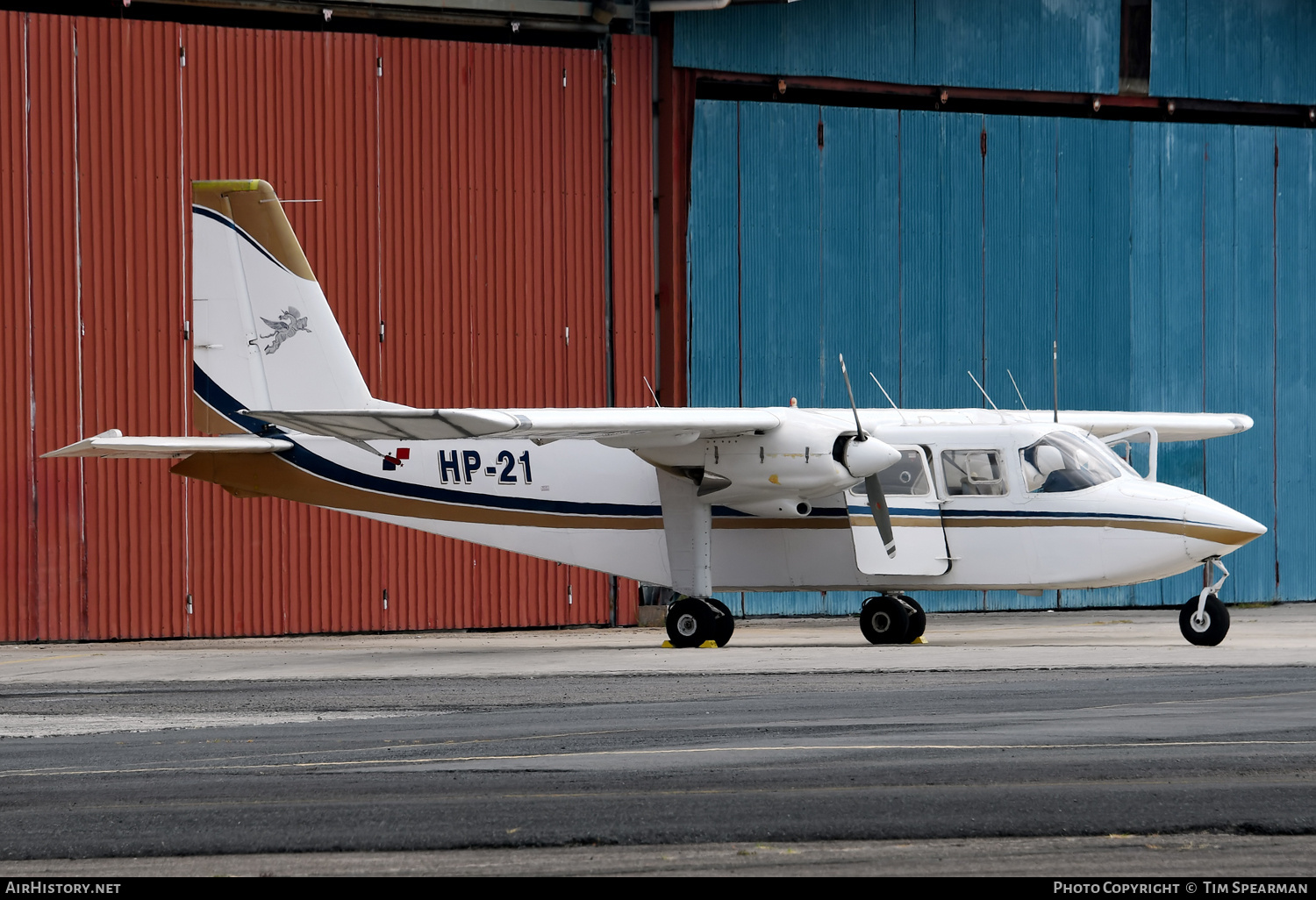 Aircraft Photo of HP-21 | Britten-Norman BN-2A-21 Islander | AirHistory.net #671460