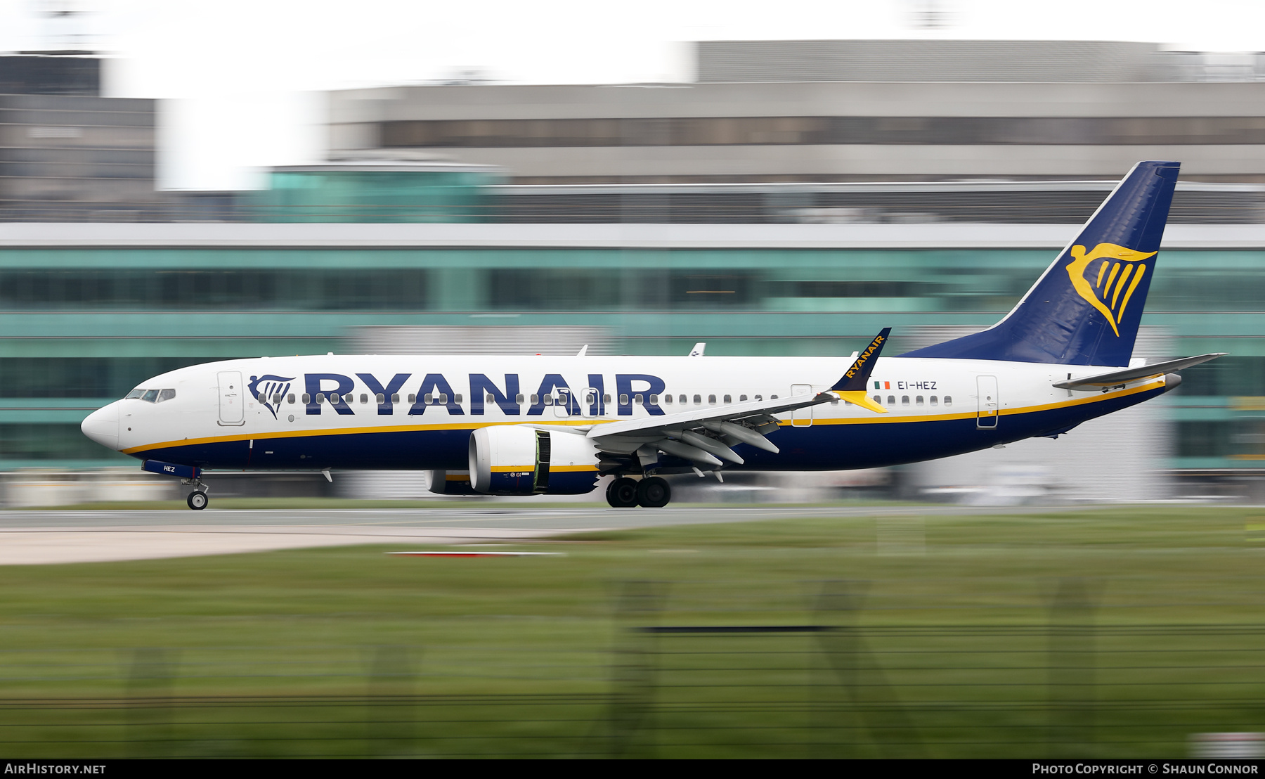 Aircraft Photo of EI-HEZ | Boeing 737-8200 Max 200 | Ryanair | AirHistory.net #671468