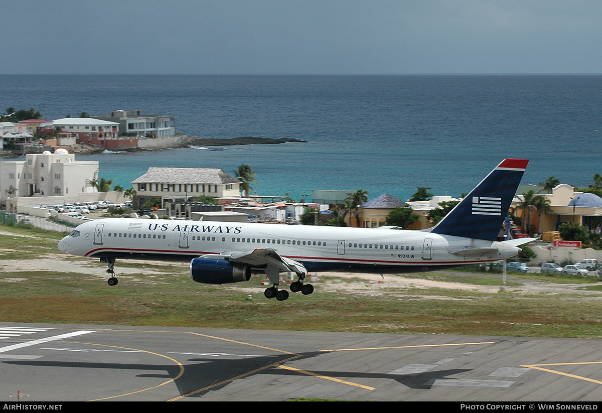 Aircraft Photo of N924UW | Boeing 757-225 | US Airways | AirHistory.net #671471