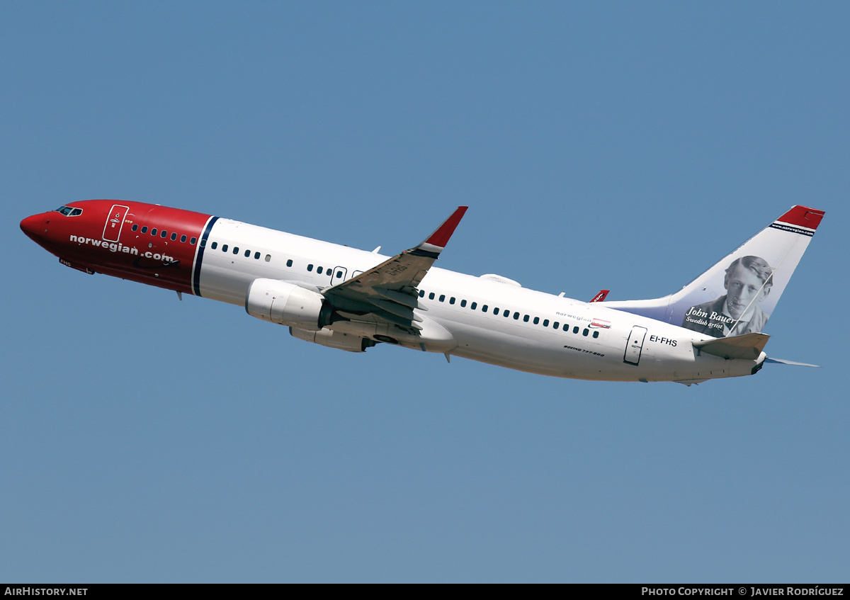 Aircraft Photo of EI-FHS | Boeing 737-8JP | Norwegian | AirHistory.net #671485