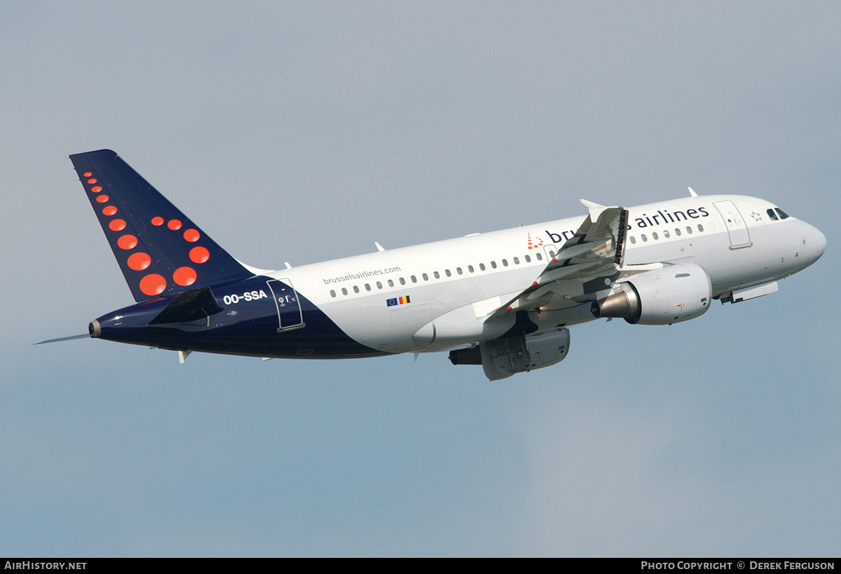 Aircraft Photo of OO-SSA | Airbus A319-111 | Brussels Airlines | AirHistory.net #671488