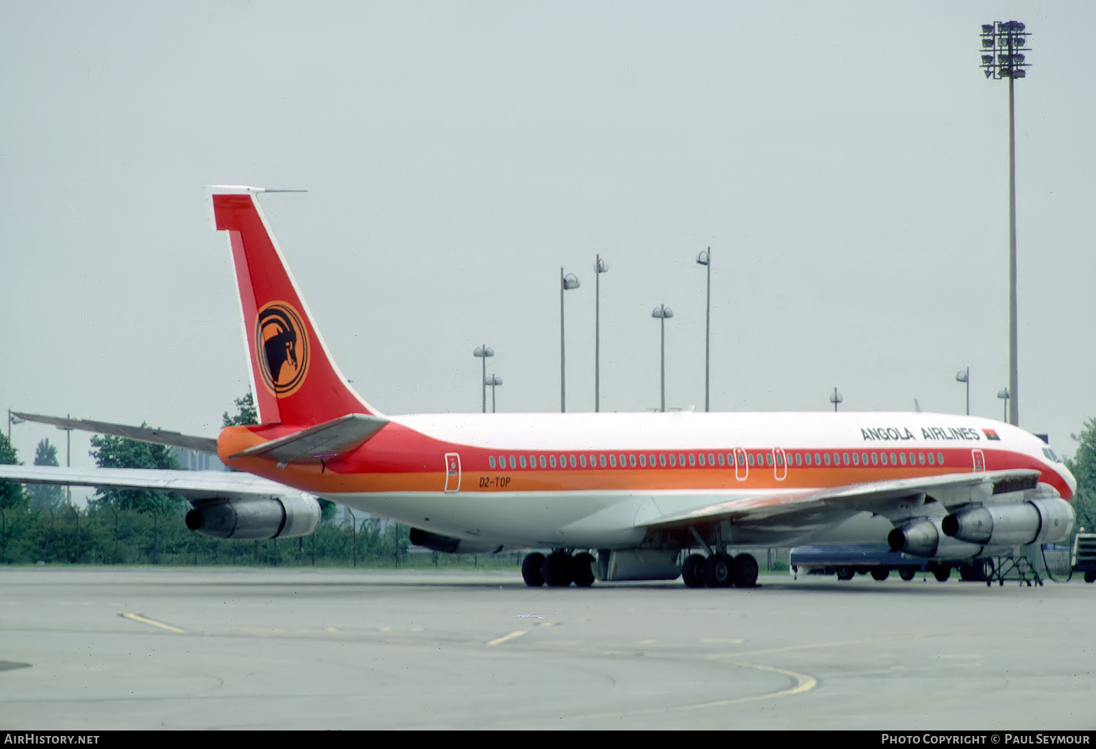 Aircraft Photo of D2-TOP | Boeing 707-382B | TAAG Angola Airlines - Linhas Aéreas de Angola | AirHistory.net #671491